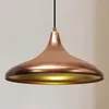 Image de Champion Suspension Industrielle en Métal Cuivré Peint à la Main   Lustre Vintage E27 Ø35 cm pour Salon, Chambre ou Salle à Manger