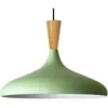 Image de Bamyum - Lampe Suspendue Simple en Vert   Lustre Vintage E27 Ø35 cm pour Salon, Chambre ou Salle à Manger