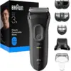 Image de Braun Rasoir 3000bt Noir