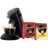 Image de Philips Senseo Original Hd6553/67 Machine À Café Avec 52 Dosettes De Gratuites - 07 L Noir