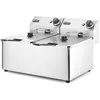 Image de Hendi - Kitchen Line friteuse double restauration 7kW 230V 2 x 8L 205839