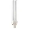 Image de Philips   Ampoule basse consommation G24d-2 18W   Lumière chaude 830K   Classe B   1200lm   10 000 heures de durée de vie   Tension 220-240V - plc1883