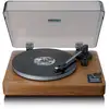 Image de LBTA-165WD Platine entièrement automatique - Bluetooth 5.3 - Boîtier de Bois - Cymbales de Métal et AT3600L Pickup - Démarrage automatique et retour