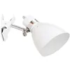 Image de Steinhauer - applique murale - Spring - blanc - métal - Ø 13cm -