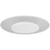 Image de Steinhauer - Sienna Lido Plafonnier Flush Blanc Mat, Transparent Edited
