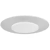 Image de Steinhauer - Sienna Lido Plafonnier Flush Blanc Mat, Transparent Edited