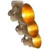 Image de Steinhauer - Mexlite - spot - Gearwood - bronze - métal bois de caoutchouc -