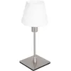 Image de Steinhauer - lampe de table - Ancilla - acier - verre métal - Ø