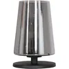 Image de Steinhauer - lampe de table - Ancilla - noir - verre métal - Ø