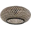 Image de Steinhauer - Sienna Maze Plafonnier Cylindrique Marron Avec Noir