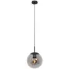 Image de Steinhauer - suspension - Bollique - noir - verre métal - ø 20cm