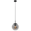 Image de Steinhauer - suspension - Bollique - noir - verre métal - ø 30cm