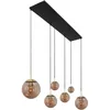 Image de Steinhauer - suspension - Bollique LED - ambre - verre métal -