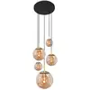 Image de Steinhauer - suspension - Bollique LED - ambre - verre métal - Ø