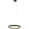 Image de Steinhauer - suspension - Ringlux - noir - métal - ø 60cm - led -