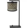 Image de Steinhauer - lampe de table - Stang - noir - bambou métal - lampe