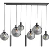 Image de Steinhauer - suspension - Bollique LED - noir - verre métal verre