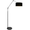 Image de Steinhauer - lampadaire - Prestige Chic - noir - lin métal -