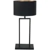 Image de Steinhauer - lampe de table - Stang - noir - lin métal - ø 30cm -