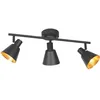 Image de Mexlite - spot - Oeroe - noir - métal - spot en saillie - E14 -