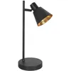 Image de Mexlite - lampe de table - Oeroe - noir - métal - lampe de bureau