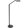 Image de Steinhauer - lampadaire - Ringlux - noir - métal - ø 25cm - led -