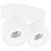 Image de Mexlite - spot - Fez Black - blanc - métal - spot en saillie -
