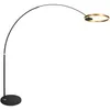 Image de Steinhauer - lampadaire - Ringlux - or - métal - lampe arquée -
