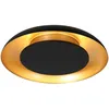 Image de Steinhauer - plafonnier - Golden Veil - noir - métal - Ø 40cm -
