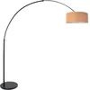 Image de Steinhauer - lampadaire - Sparkled Light - noir - métal textile -