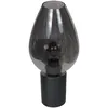 Image de Steinhauer - lampe de table - Bloeba - noir - verre métal - Ø