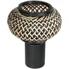Image de Steinhauer - lampe de table - Bloeba - naturel noir - bambou