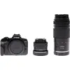 Image de Canon Eos R100 Bk + Rf-s18-45 Rf75-300mm