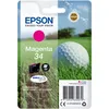 Image de Epson Golf ball Singlepack Magenta 34 DURABrite Ultra Ink