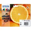 Image de Epson 33 Xl Noir Photo - Cyan Magenta Jaune (c13t33574021)