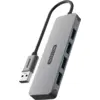 Image de Sitecom Hub Usb-a Vers 4 X Argenté / Noir (cn-5005)