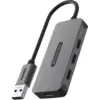 Image de Sitecom Hub Usb-a Vers 4 X Usb-c Argenté / Noir (cn-5008)