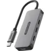 Image de Sitecom Hub Usb-c Vers 4 X Argenté / Noir (cn-5011)