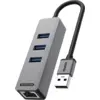 Image de Sitecom Hub Usb-a Vers Ethernet / Argenté Noir (ad-1007)