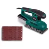 Image de Ponceuse vibrante 240W   90x187mm   Boîtier de récupération de poussière et 12 feuilles abrasives inclus