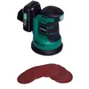 Image de Vonroc - Ponceuse Excentrique 20V   Ponceuse Sans Fil ø 125 mm - Ponceuse 2.0 ah Avec Chargeur de Batterie, Sac de Poussière & 12 Feuilles Abrasives
