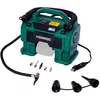 Image de Vonroc - Compresseur à batterie 20V et prise allume-cigare 12V VPower   11 bar - 8 Accessoires inclus (sans batterie, ni chargeur)