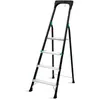 Image de Vonroc - Escabeau pliant pro en aluminium - 4 marches antidérapantes - Capacité max. 150kg
