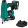 Image de Agrafe Cloueuse Sans Fil 20V Vonroc Batterie 4.0Ah et chargeur inclus, Agrafes 20mm et 25mm, Clous 20mm et 32mm inclus