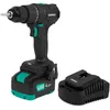 Image de VONROC PRO Perceuse sans fil 20 V   Moteur sans balais   40 Nm Avec batterie 4,0 Ah et chargeur