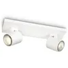 Image de Spots a' patins avec raccord 2xgu10 en couleur blanc me'tal 530923116 53092/31/12 53092313112