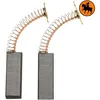 Image de Balais de charbon pour machine à laver Bosch Siemens, Constructa - 12,5 x 5 x 36 mm - 154740 / 00154740