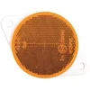 Image de Catadioptre rond orange diamètre 75mm à visser GOPART LA75017