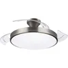 Image de Philips - led Atlas Ventilateur de plafond 28 w, 35 w (ø x h) 490 mm x 418 mm nickel avec éclairage, minuteur V134303