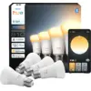 Image de Philips Hue Ampoule Led Connectée A60 Lumière Blanche Chaude À Froide Culot E27 Lot De 4